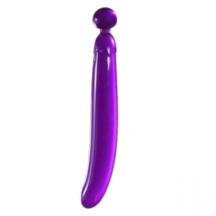 Stylish 9 Inch Purple Eggplant Dildo