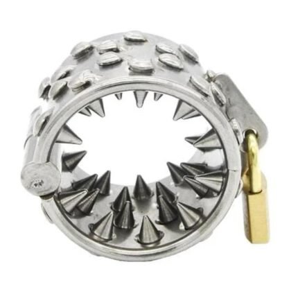 Kinky Torture Play Spiked Ball Ring