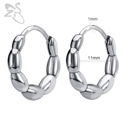 Rugged Stainless Guiche Rings