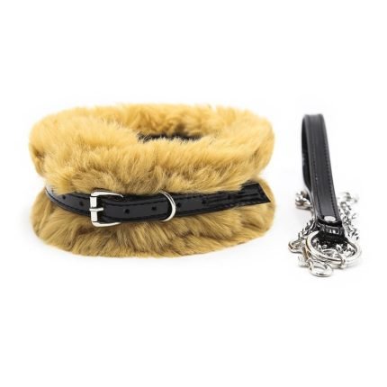 Chic Furry Bondage Fetish Collar