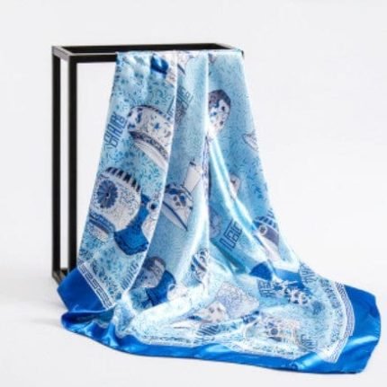 Printed Silk Scarf Gags