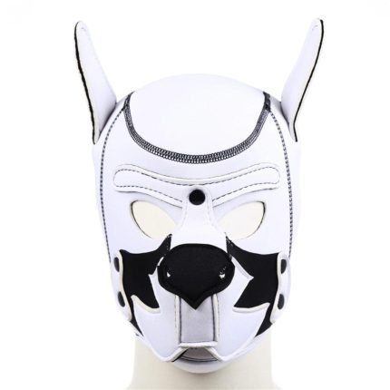 Comfy White Puppy Play Hood