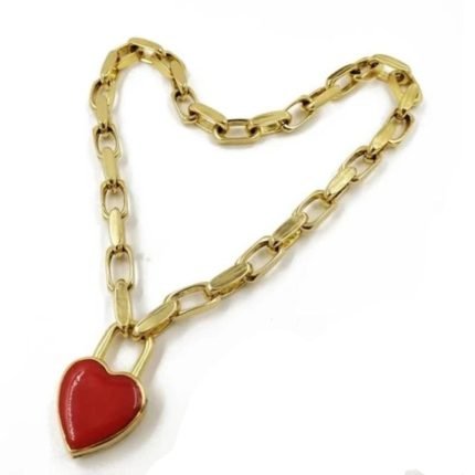 Red Heart Locking Jewelry