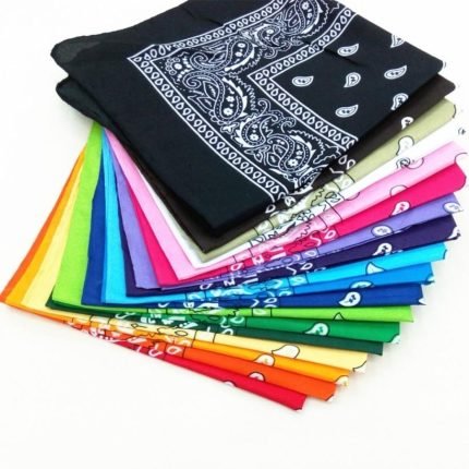 Printed Cotton Bandana Cloth Gag