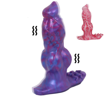 Wireless Remote Control Dog Knot Vibrating Dildo